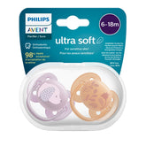 Philips Avent Ultra Yumuşak Emzik 6-18 Ay 2'li Kız